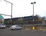 CSX 929 passing thru to the yard